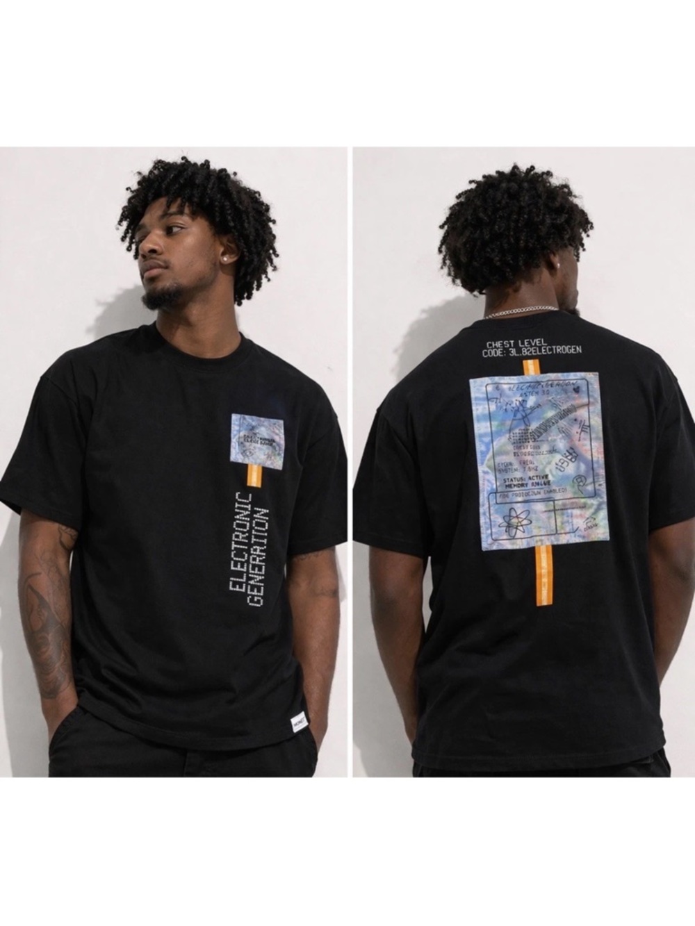 Machinist one nine 87 Men Black T-Shirt Urban Streetwear Art Born Again Sz M